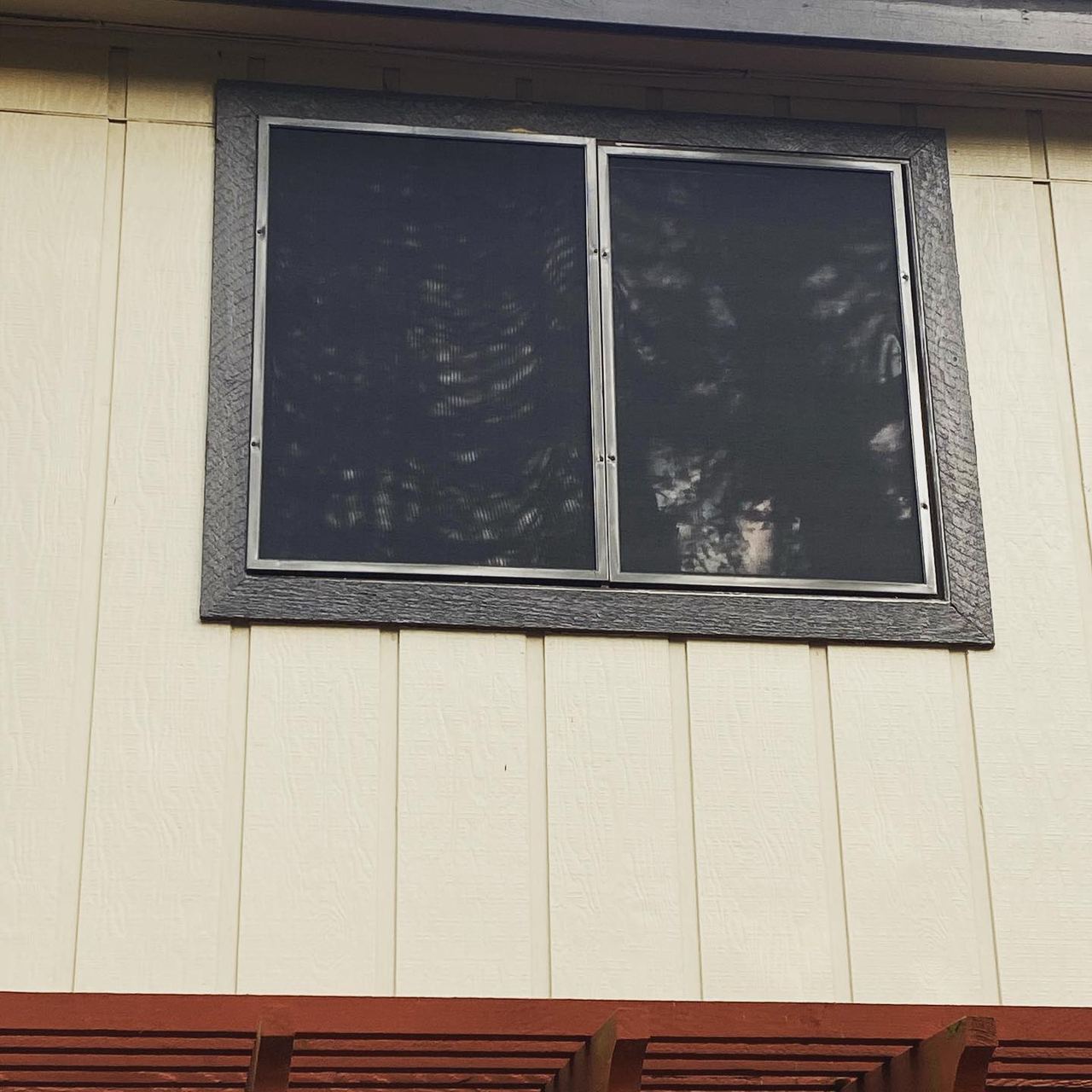 Large home solar screens