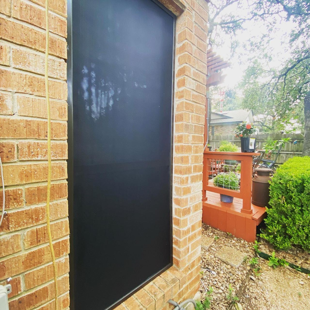 Residential solar screens